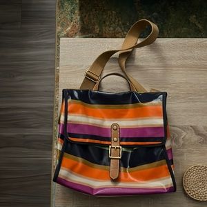 Fossil Large Colorful Crossbody
